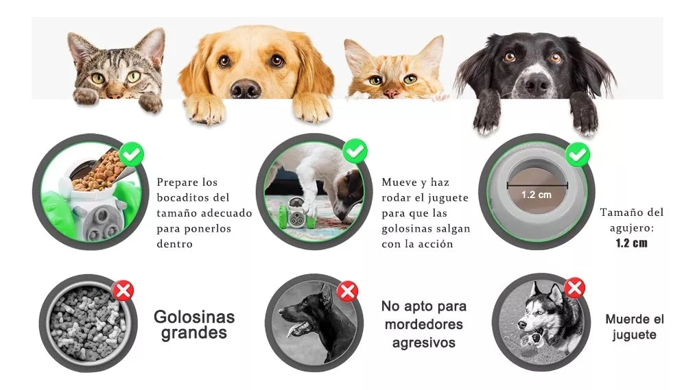 Dispensador de alimento para mascotas
